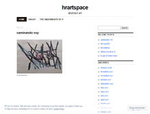 Tablet Screenshot of hrartspace.wordpress.com