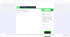 Desktop Screenshot of exorcucho.wordpress.com