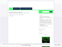 Tablet Screenshot of exorcucho.wordpress.com