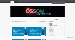 Desktop Screenshot of ossom.wordpress.com