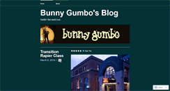 Desktop Screenshot of bunnygumbo.wordpress.com