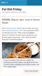 Mobile Screenshot of fatkidfriday.wordpress.com