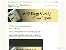 Tablet Screenshot of kingscountyag.wordpress.com