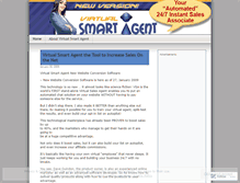 Tablet Screenshot of newvirtualsmartagent2009.wordpress.com