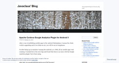 Desktop Screenshot of javaclaus.wordpress.com