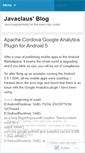 Mobile Screenshot of javaclaus.wordpress.com