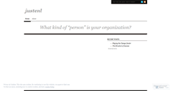 Desktop Screenshot of justenl.wordpress.com