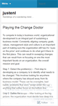 Mobile Screenshot of justenl.wordpress.com