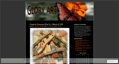 Desktop Screenshot of gloryart.wordpress.com