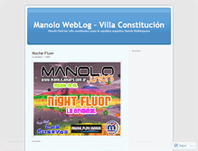 Tablet Screenshot of manolojuniors.wordpress.com