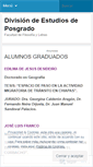 Mobile Screenshot of graduadosfilos.wordpress.com