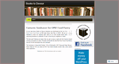 Desktop Screenshot of bookstodevour.wordpress.com