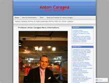 Tablet Screenshot of antoncaragea.wordpress.com