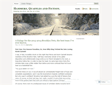 Tablet Screenshot of hammersandquaffles.wordpress.com