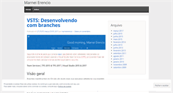 Desktop Screenshot of marneierencio.wordpress.com
