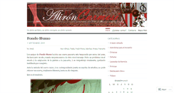 Desktop Screenshot of alironcarmesi.wordpress.com