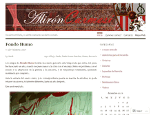 Tablet Screenshot of alironcarmesi.wordpress.com