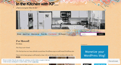 Desktop Screenshot of inthekitchenwithkp.wordpress.com