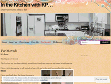 Tablet Screenshot of inthekitchenwithkp.wordpress.com