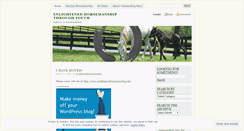 Desktop Screenshot of enlightenedhorsemanship.wordpress.com