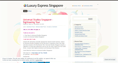 Desktop Screenshot of luxuryexpress.wordpress.com