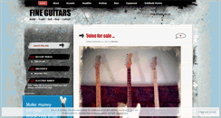 Desktop Screenshot of guitars4you.wordpress.com