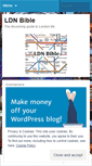 Mobile Screenshot of ldnbible.wordpress.com