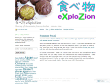 Tablet Screenshot of foodexplozion.wordpress.com