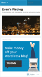 Mobile Screenshot of evenq.wordpress.com