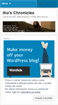 Mobile Screenshot of ihoschronicles.wordpress.com