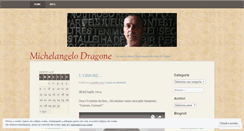 Desktop Screenshot of michelangelodragone.wordpress.com