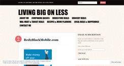 Desktop Screenshot of livingbigonless.wordpress.com