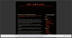 Desktop Screenshot of hwdreams.wordpress.com