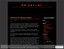 Tablet Screenshot of hwdreams.wordpress.com