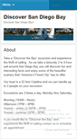 Mobile Screenshot of discoverthebay.wordpress.com