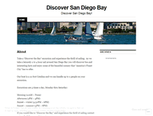 Tablet Screenshot of discoverthebay.wordpress.com