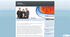 Desktop Screenshot of cusolaw.wordpress.com