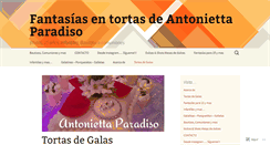 Desktop Screenshot of antoniettaparadiso.wordpress.com