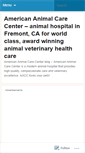 Mobile Screenshot of americananimalcarecenter.wordpress.com