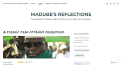 Desktop Screenshot of madubesbrainpot.wordpress.com