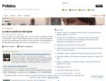 Tablet Screenshot of pollatos.wordpress.com