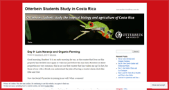 Desktop Screenshot of otterbeincostarica.wordpress.com