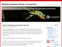 Tablet Screenshot of otterbeincostarica.wordpress.com