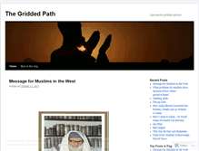 Tablet Screenshot of griddedpath.wordpress.com