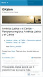 Mobile Screenshot of okzion.wordpress.com