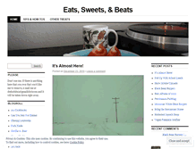 Tablet Screenshot of eatssweetsnbeats.wordpress.com