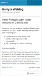 Mobile Screenshot of harryche2008.wordpress.com