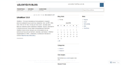 Desktop Screenshot of leloxyzu.wordpress.com