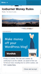 Mobile Screenshot of iceburner.wordpress.com