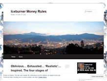 Tablet Screenshot of iceburner.wordpress.com